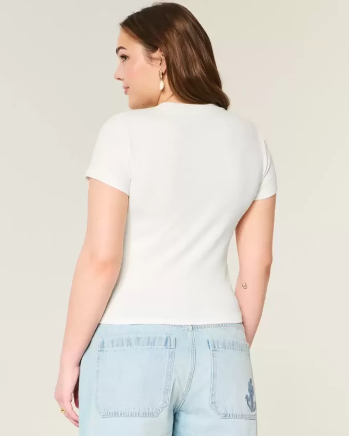 Ribbad Surf Club Graphic Baby Tee