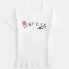 Ribbad Surf Club Graphic Baby Tee