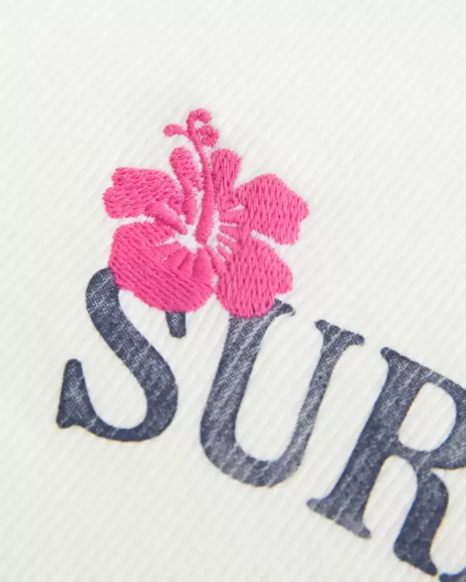 Ribbad Surf Club Graphic Baby Tee