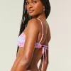 Ribbad Tie Scoop Bikinitopp Ribbad Tie Scoop Bikinitopp