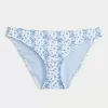 Ribbstickad bikinibotten