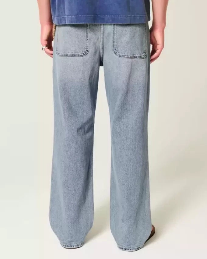 Rippade Medium Wash Baggy Jeans Rippade Medium Wash Baggy Jeans