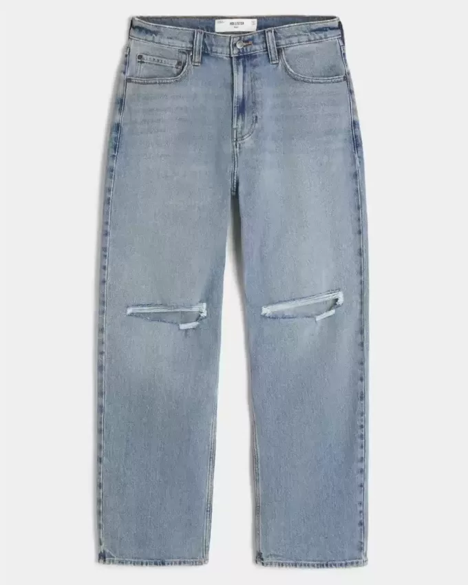 Rippade Medium Wash Baggy Jeans Rippade Medium Wash Baggy Jeans
