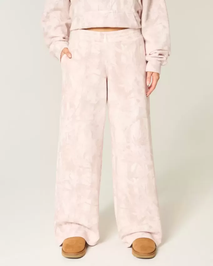 Rosa Camo Baggy träningsbyxor Rosa Camo Baggy träningsbyxor
