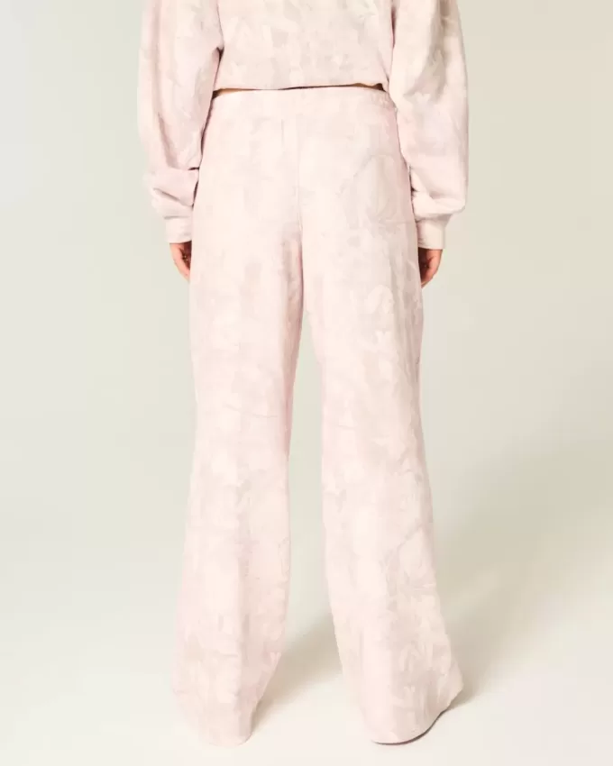 Rosa Camo Baggy träningsbyxor Rosa Camo Baggy träningsbyxor