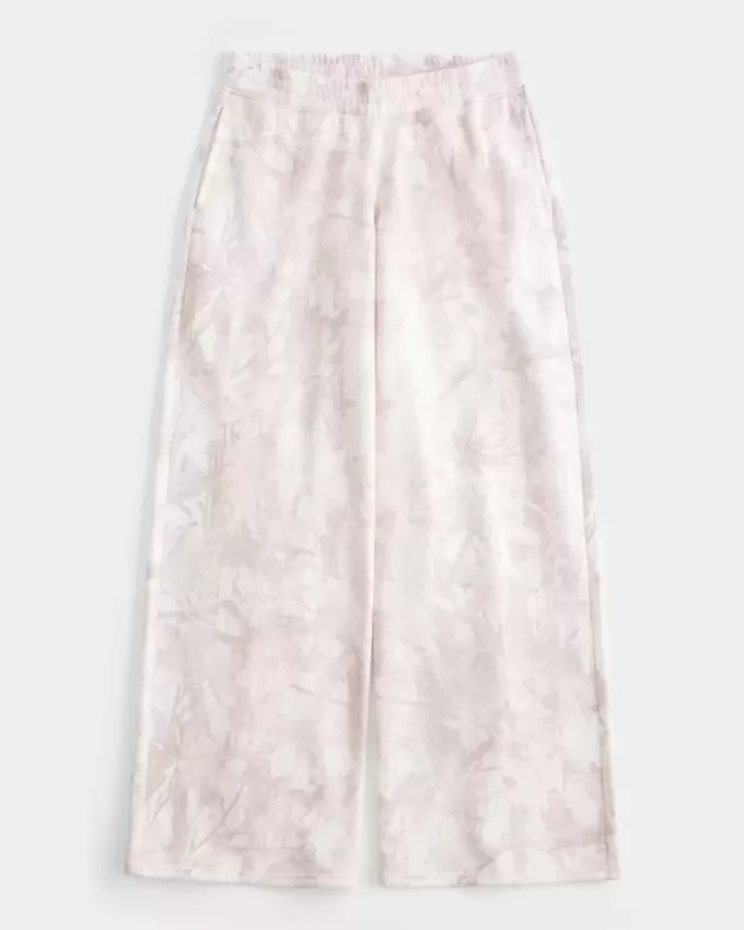 Rosa Camo Baggy träningsbyxor Rosa Camo Baggy träningsbyxor