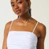 Ruched Bubble Skort Klänning Ruched Bubble Skort Klänning
