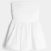 Ruched Bubble Skort Klänning Ruched Bubble Skort Klänning