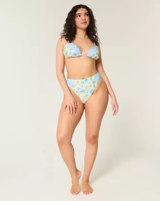 Ruffle Edge Triangle Bikinitopp