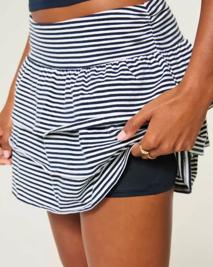 Ruffle Knit Mini Skort Ruffle Knit Mini Skort