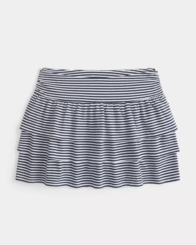 Ruffle Knit Mini Skort Ruffle Knit Mini Skort
