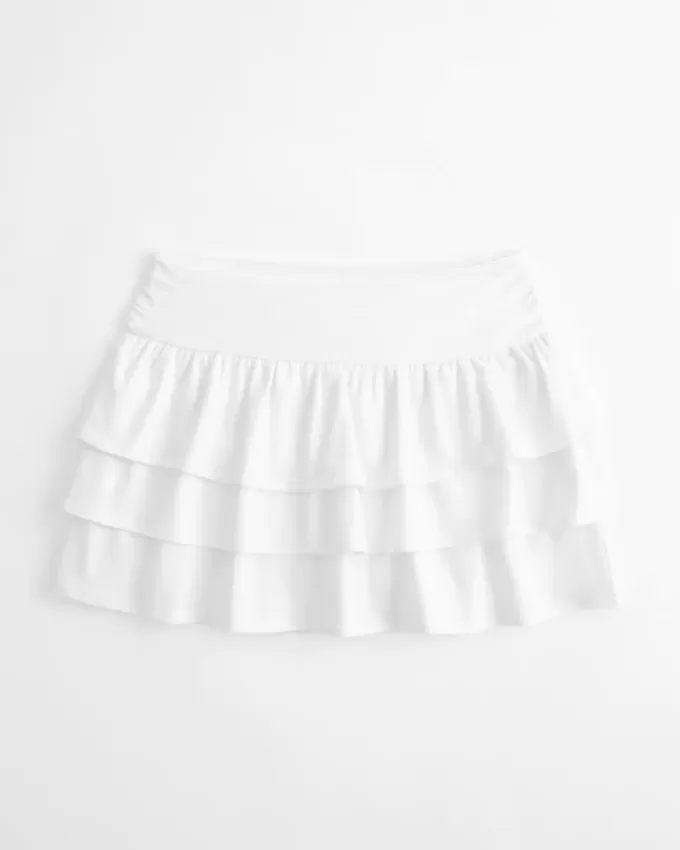 Ruffle Knit Mini Skort Ruffle Knit Mini Skort