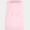 Satin axelbandslös rosett Bodycon Klänning Satin axelbandslös rosett Bodycon Klänning