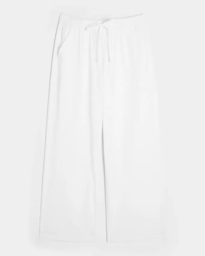 Seersucker Baggy Pull-On byxor Seersucker Baggy Pull-On byxor