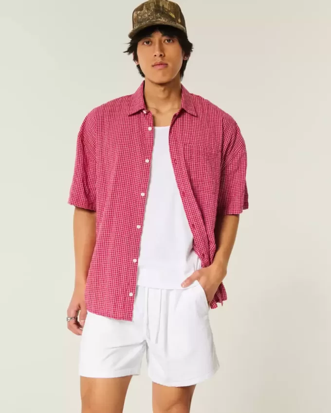 Seersucker Shorts