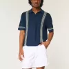 Seersucker-shorts ovanför knäet Seersucker-shorts ovanför knäet