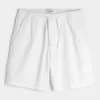 Seersucker-shorts ovanför knäet Seersucker-shorts ovanför knäet