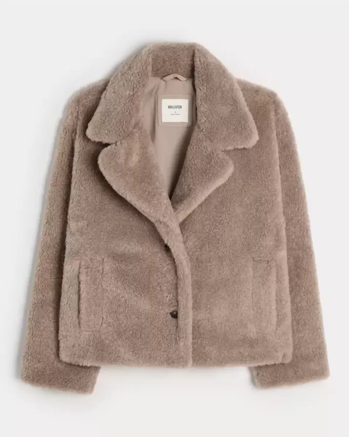 Sherpa Peacoat Sherpa Peacoat
