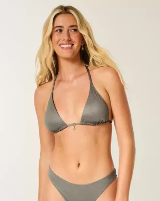 Shimmer Multi-Way Triangle Bikinitopp