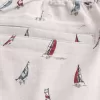 Shorts med linneblandning ovanför knäet