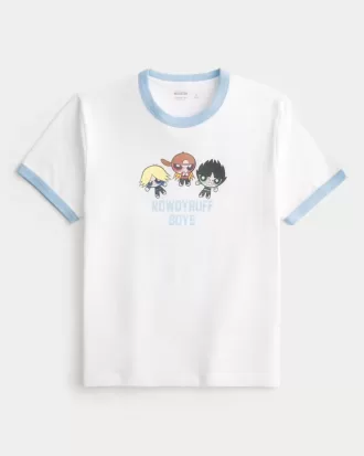 Shrunken Rowdyruff Boys Grafisk T-shirt