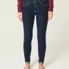 Skinny-jeans i medelhög storlek