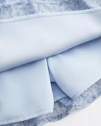 Skortklänning i chiffong