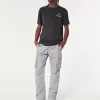 Slim Raight Cargo Byxor Slim Raight Cargo Byxor