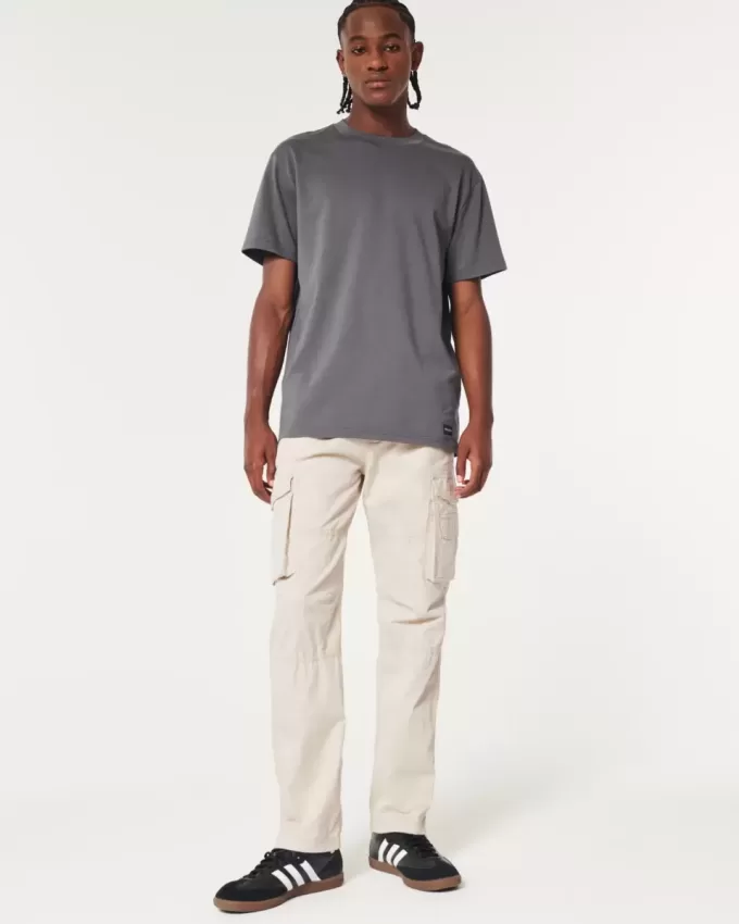 Slim Raight Cargo Byxor Slim Raight Cargo Byxor
