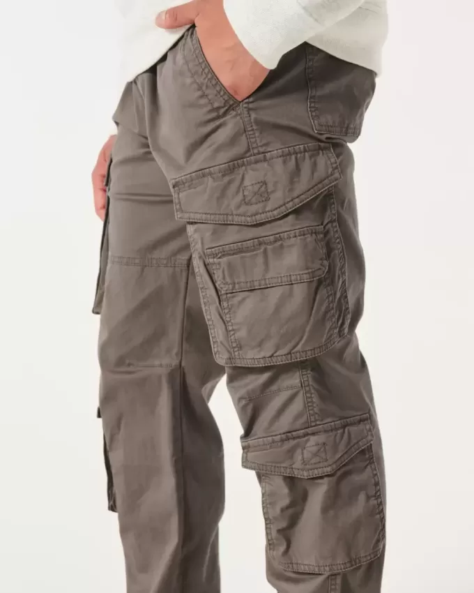 Slim Raight Cargo Byxor Slim Raight Cargo Byxor