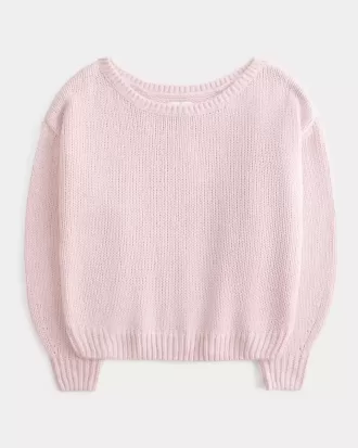 Slouchy Off-the-Soulder tröja