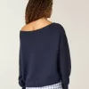 Slouchy Off-the-Soulder tröja Slouchy Off-the-Soulder tröja