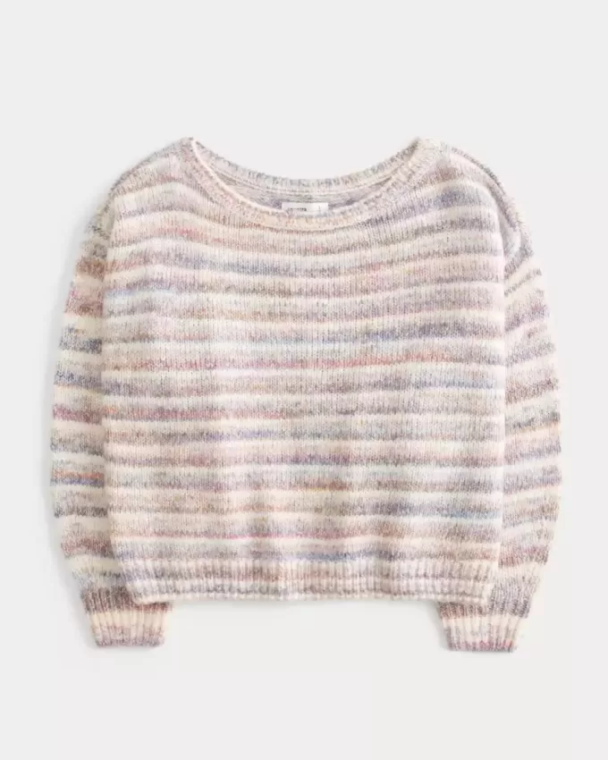 Slouchy Off-the-Soulder tröja Slouchy Off-the-Soulder tröja