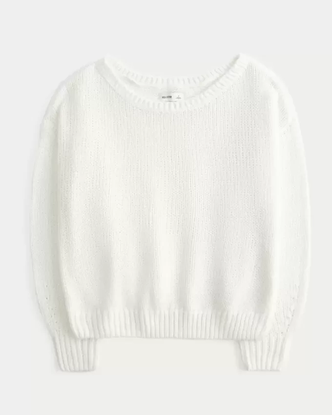 Slouchy Off-the-Soulder tröja Slouchy Off-the-Soulder tröja