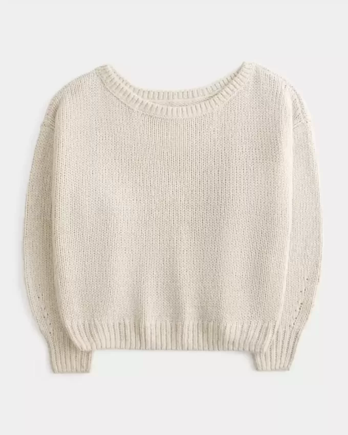 Slouchy Off-the-Soulder tröja Slouchy Off-the-Soulder tröja