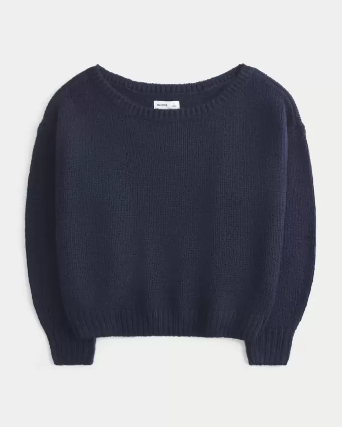 Slouchy Off-the-Soulder tröja Slouchy Off-the-Soulder tröja