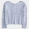 Slouchy Textural Stitch-tröja Slouchy Textural Stitch-tröja