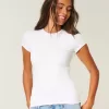 Sömlös Tyg Crew Baby Tee Sömlös Tyg Crew Baby Tee