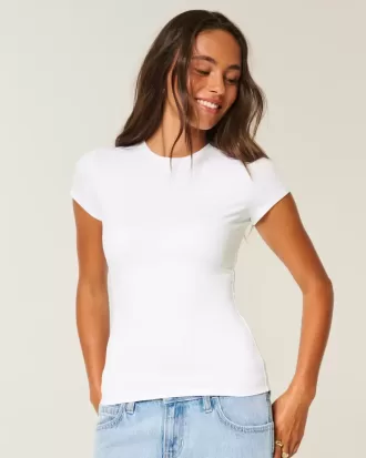 Sömlös Tyg Crew Baby Tee