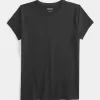Sömlös Tyg Crew Baby Tee Sömlös Tyg Crew Baby Tee
