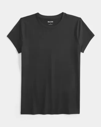 Sömlös Tyg Crew Baby Tee