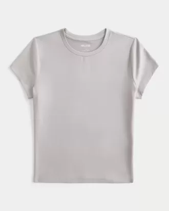 Sömlös Tyg Crew Baby Tee