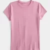 Sömlös Tyg Crew Baby Tee Sömlös Tyg Crew Baby Tee