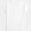 Sömlös Tyg Crew Baby Tee Sömlös Tyg Crew Baby Tee