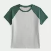 Sömlös tyg Longline Crew Baby Tee Sömlös tyg Longline Crew Baby Tee