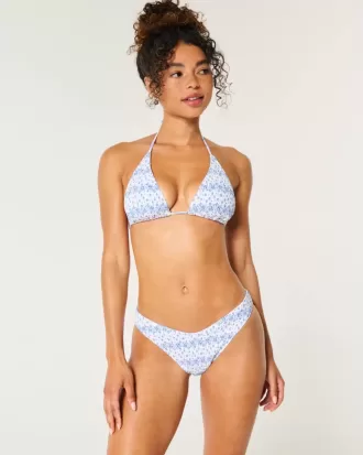 Smockad High-Leg Cheeky bikinibotten