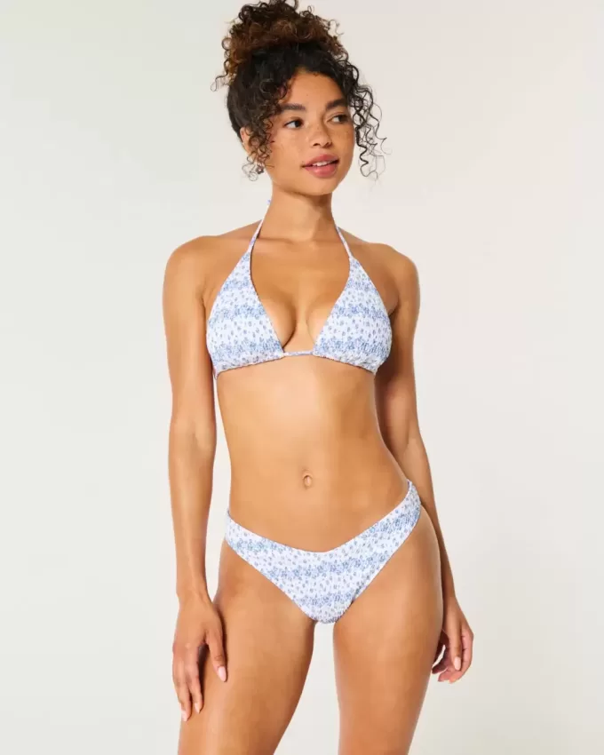Smockad High-Leg Cheeky bikinibotten Smockad High-Leg Cheeky bikinibotten