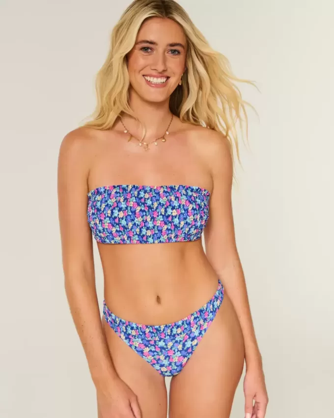 Smocked Bandeau Bikinitopp Smocked Bandeau Bikinitopp