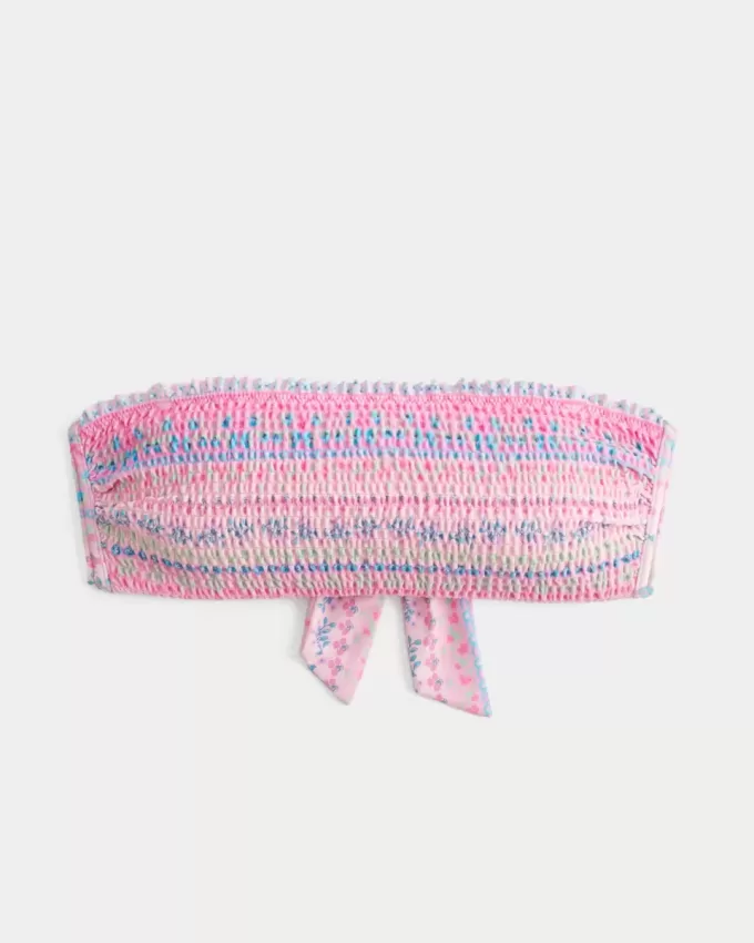Smocked Bandeau Bikinitopp Smocked Bandeau Bikinitopp