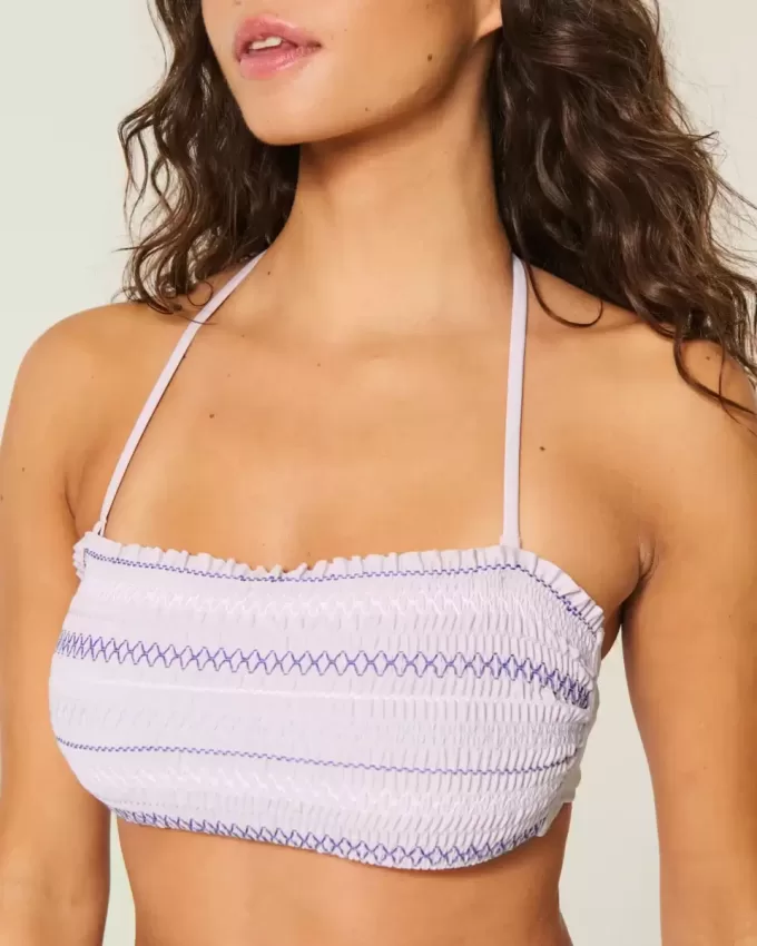 Smocked Bandeau Bikinitopp Smocked Bandeau Bikinitopp